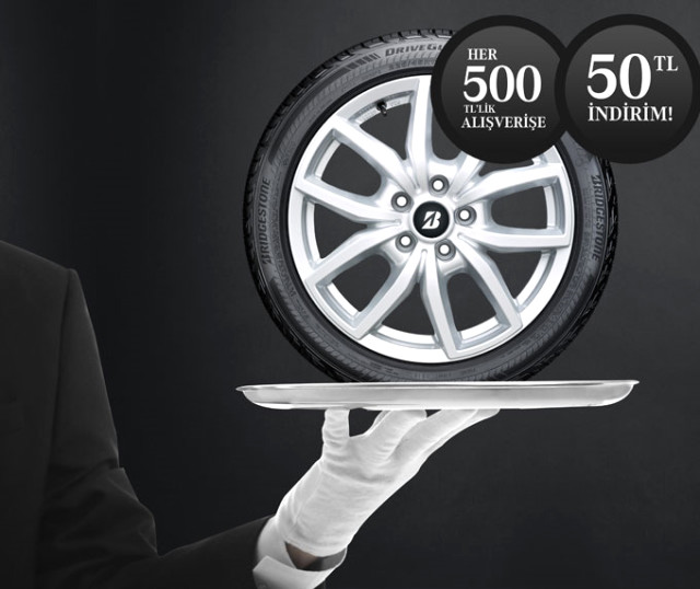 Bridgestone Lastikler Ayağınıza Geliyor