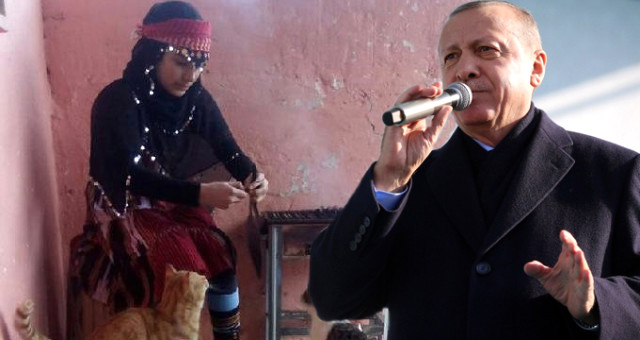 Cumhurbaşkanı Erdoğan’ın Misafir Ettiği 13 Yaşındaki Kız, Aç Kalan Kedileri Mangalda Et ve Sucukla Besledi