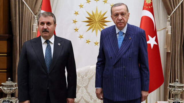 Cumhurbaşkanı Erdoğan Destici’yle görüştü: Seçime başka listelerle gidiyoruz