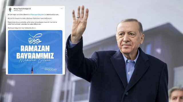 Cumhurbaşkanı Erdoğan’dan ‘Ramazan Bayramı’ paylaşımı