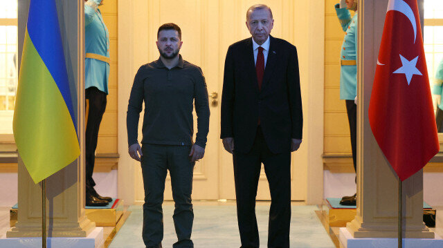 Dünyanın gözü İstanbul’da: Cumhurbaşkanı Erdoğan ile Ukrayna Devlet Lideri Zelenskiy ortak açıklama yapıyor