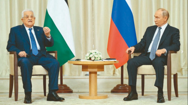 Abbas Putin’le görüştü