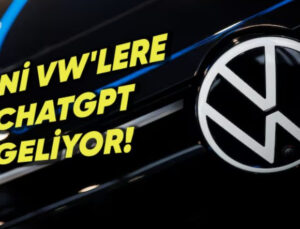 Volkswagen’den ChatGPT Takviyeli Araç İçi Asistan Geliyor! Araç Kullanırken Yapay Zeka ile Konuşabileceksiniz