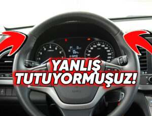 Direksiyonlar Neden Dümdüz Değil de Bu Halde Her İki Yanda Çıkıntı Olacak Biçimde Üretiliyor? Sebebini Öğrendikten Sonra Direksiyon Tutuşunuz Değişecek!