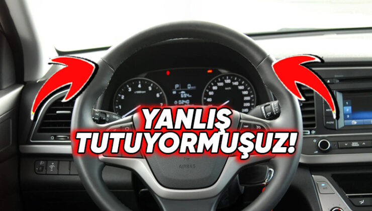 Direksiyonlar Neden Dümdüz Değil de Bu Halde Her İki Yanda Çıkıntı Olacak Biçimde Üretiliyor? Sebebini Öğrendikten Sonra Direksiyon Tutuşunuz Değişecek!