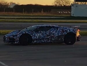 Bugatti Tourbillon, Kamuflajlar İçinde Görüntülendi: V-16 Motorunun Kükremesini Dinleyin!