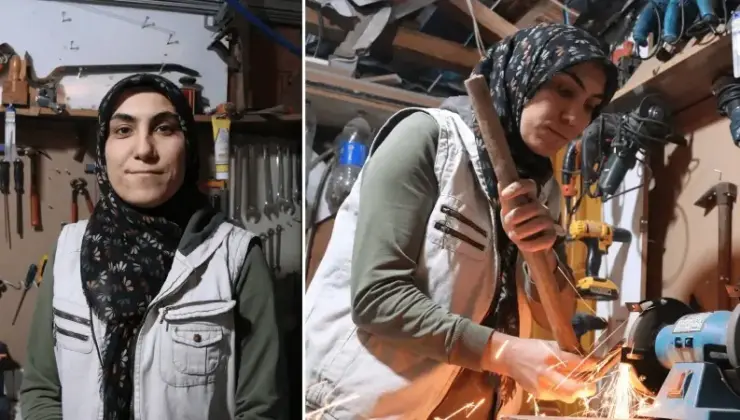 Eşine yardım ederken usta oldu: Çekmece çivileyerek başladı, kendi atölyesini kurdu