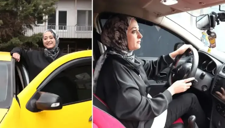 İzmit’in taksici ablası, çocukluk hayalini gerçekleştirdi: Mesleği aşçılıktı yıllar sonra değiştirdi, taksici oldu