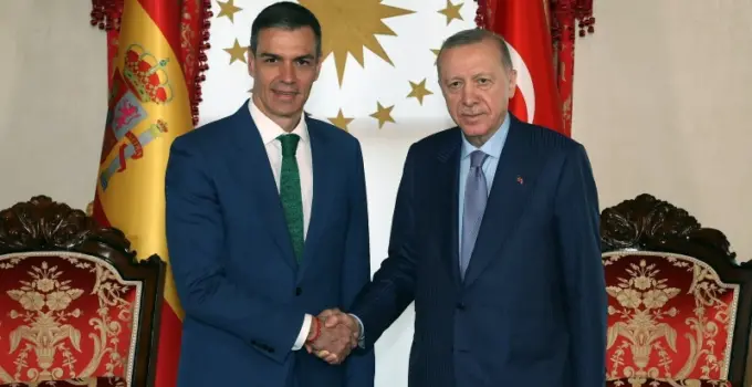 Cumhurbaşkanı Erdoğan ile İspanya Başbakanı Sanchez telefonda görüştü: Gündem barış ve iş birliği