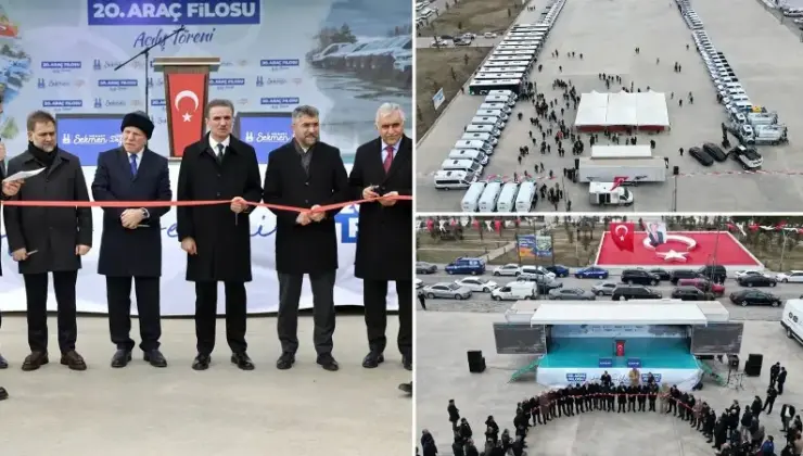 Erzurum’da Lider Sekmen’in gönül belediyeciliği filoya yansıdı: 678 milyonluk yatırımla 170 araç misyona başladı