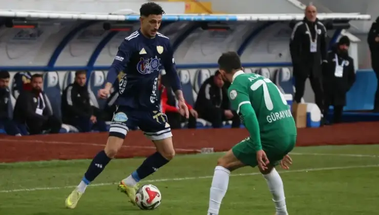 Erzurumspor son dakikalarda bulduğu golle Iğdır FK’yı 2-1 mağlup etti | ÖZET