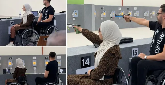 TÜBİTAK projesiyle spora başlayan 2 fizik tedavi hastası atıcılıkta Türkiye şampiyonu oldu