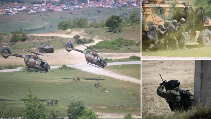 Türk Silahlı Kuvvetlerinin de katıldığı ‘NATO-Sırbistan 2026’ tatbikatı sürüyor