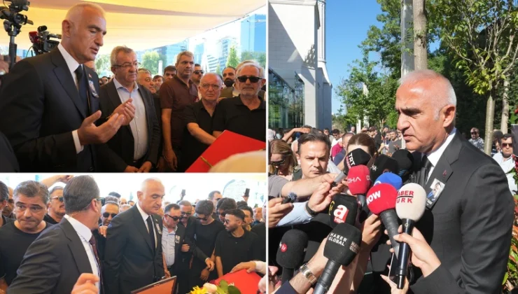 Bakan Ersoy’dan Kadir İnanır’a son veda: Yeşilçam’ın altın devrine veda ediyoruz