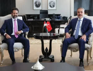 Bakan Fidan, IKBY Başbakan Yardımcısı Talabani ile görüştü