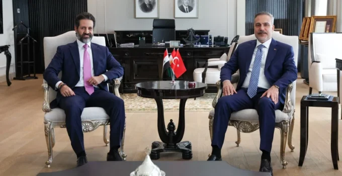 Bakan Fidan, IKBY Başbakan Yardımcısı Talabani ile görüştü