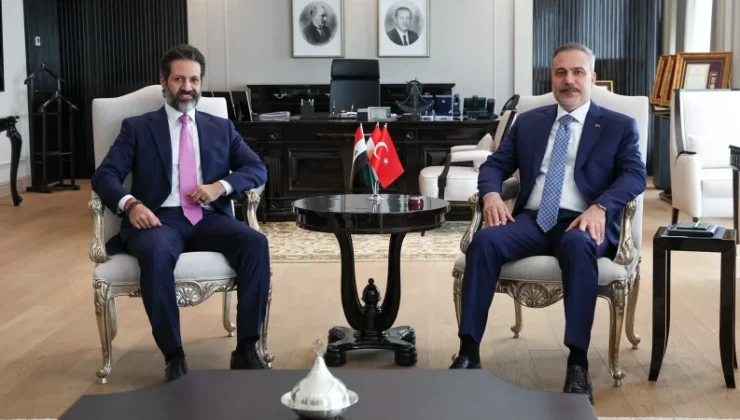 Bakan Fidan, IKBY Başbakan Yardımcısı Talabani ile görüştü