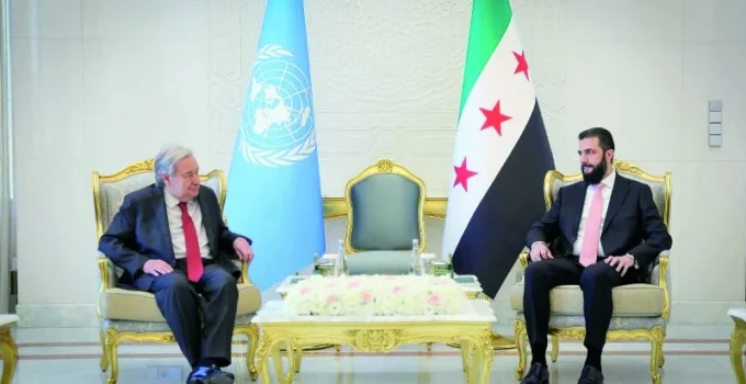 Guterres: Suriye’deki İsrail ihlalleri dursun