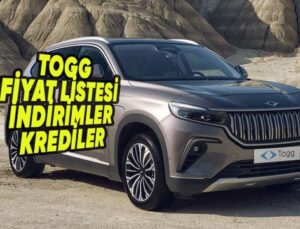 Togg Temmuz 2026 Sıfır Araç Fiyat Listesi, İndirimler, Aktüel Kampanyalar  ve Kredi Fırsatları
