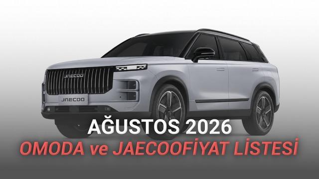 Ağustos 2026 OMODA ve JAECOO Fiyat Listesi Açıklandı: SUV’lar 2,27 Milyon TL’den Başlıyor